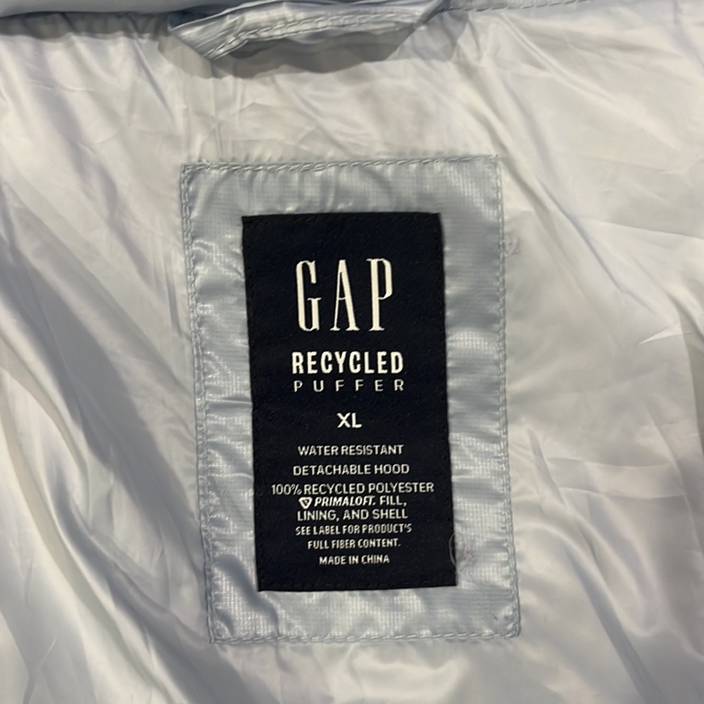 Gap 100% Recycled Polyester Heavyweight Cropped P… - image 2